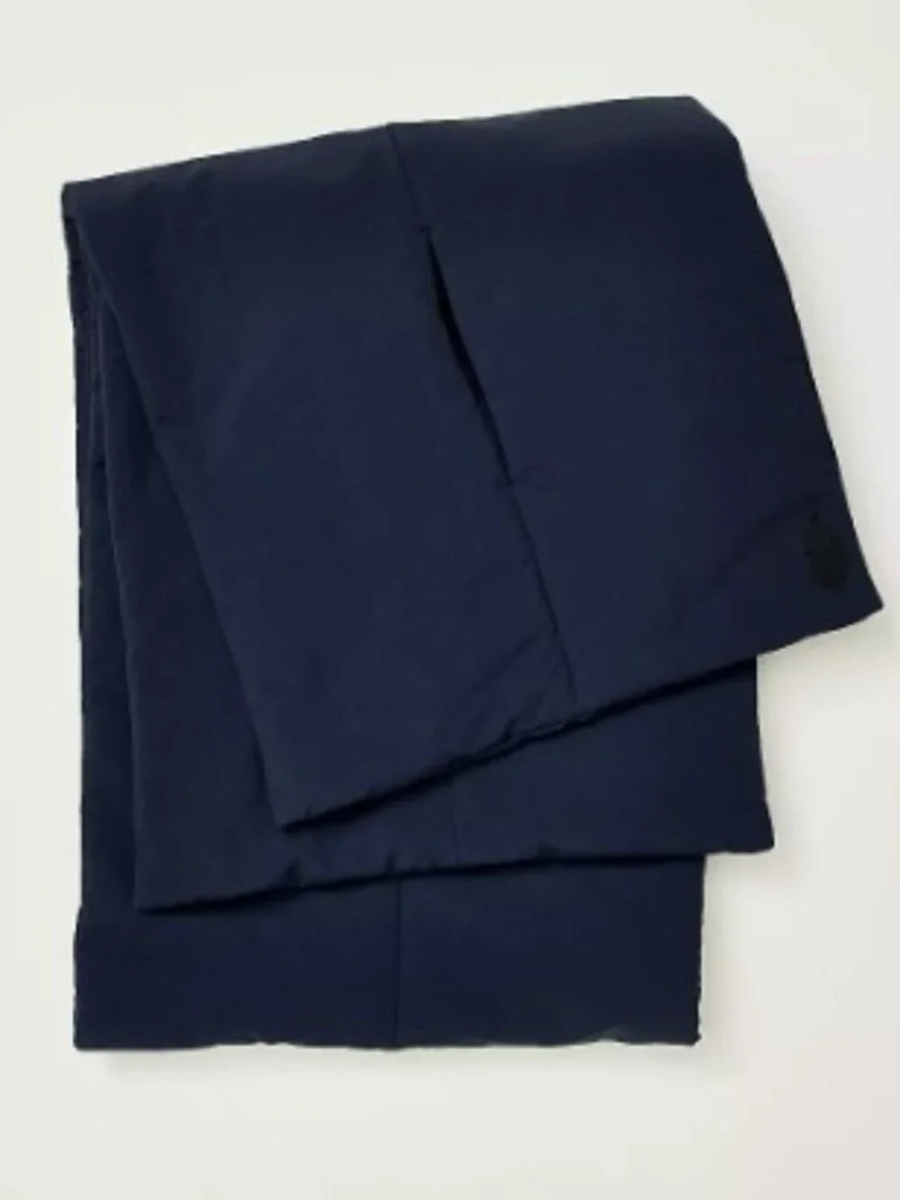 NWT FP Movement Petra Puffer Pocket Scarf OS Long Midnight Navy Blue Travel Cozy